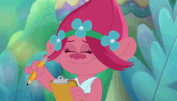 Laughing Poppy Check List GIF