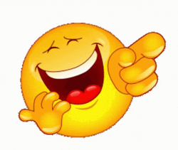 Laughing Smiley Face Emoji Spinning GIF 
