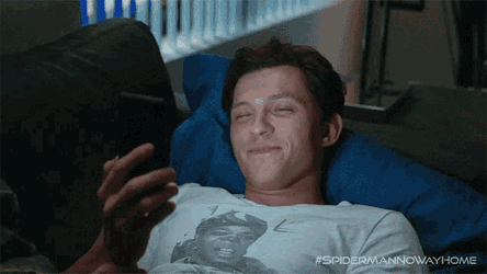 Laughing Spider Man GIF