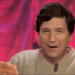 Laughing Tucker Carlson GIF