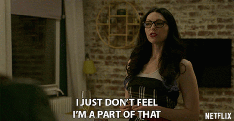 Laura Prepon Feeling Left Out GIF