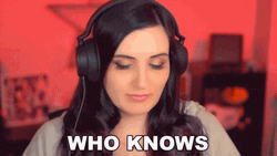 LaurenZside Zoom In Who Knows GIF