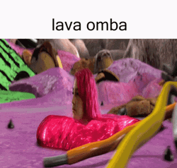 Lava Girl Omba GIF