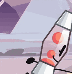 Lava Lamp Eating Fire GIF