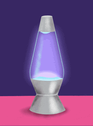 Lava Lamp Flowing Little By Little GIF