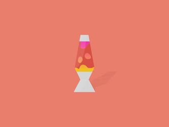 Lava Lamp Looks Like Ice Cream GIF