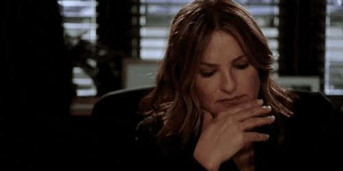 Law And Order Investigate Olivia Benson Thinking GIF