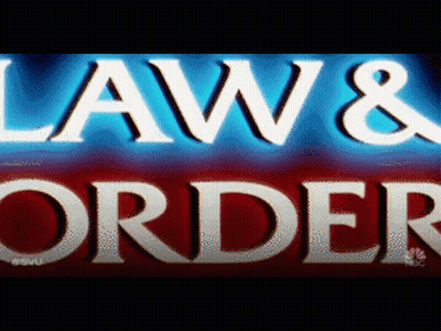 Law & Order Sign GIF