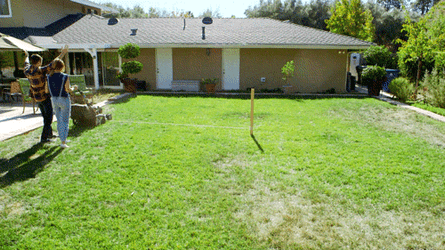 Lawn Mower Hack My Life Wire Pole GIF