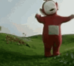 Lay Down Poh Of Teletubbies GIF