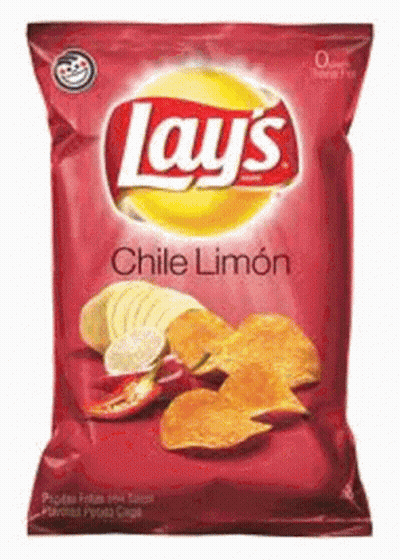 Lay's Chile Limon Chips Bag GIF