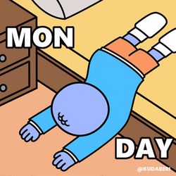 Lazy Monday Monday Vibe GIF