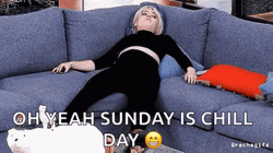 Lazy Sunday Alba Reche GIF