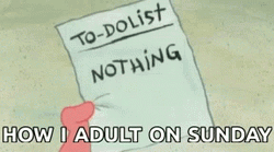 Lazy Sunday Nothing To Do GIF