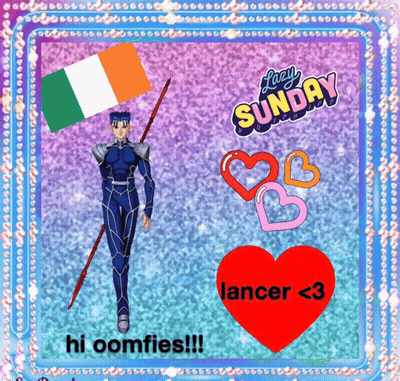 Lazy Sunday Samurai Card GIF