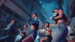 Le Sserafim Members Dancing Antifragile GIF