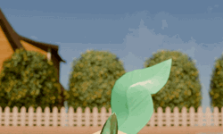 Leafeon Big Smile GIF