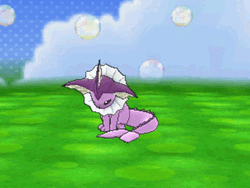 Lean Shiny Vaporeon Bubbles GIF