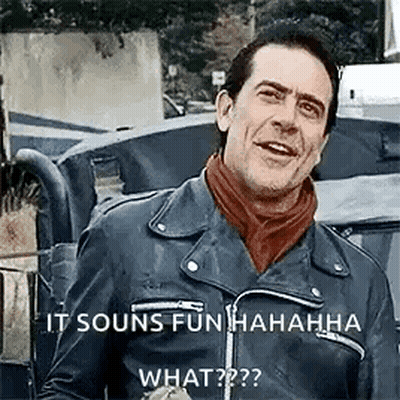 Leather Jacket Man With Funny Face By Car GIF