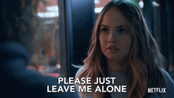 Leave Me Alone Debby Ryan Insatiable GIF