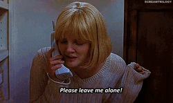 Leave Me Alone Drew Barrymore GIF