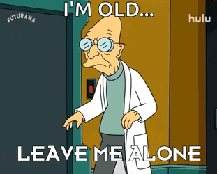 Leave Me Alone Farnsworth GIF