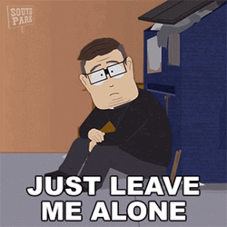 Leave Me Alone Father Mxi South Park GIF
