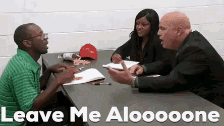 Leave Me Alone Ricky Smiley GIF
