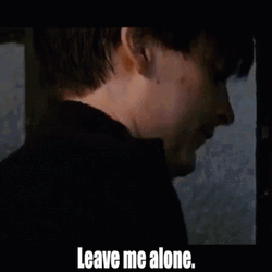 Leave Me Alone Tobey Maguire GIF