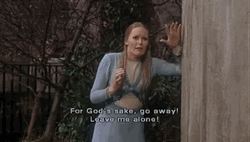 Leave Me Alone Vintage Anna Spengler  GIF
