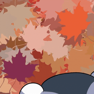 Leaves On White Surface GIF