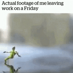 Leaving On A Friday Work GIF