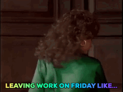 Leaving Work On Friday Like GIF