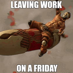 Leaving Work On Friday Video Game GIF