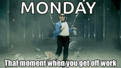 Leaving Work On Monday GIF