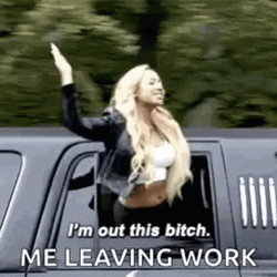 Leaving Work GIF