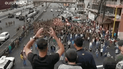 Lebanon Protest Clapping