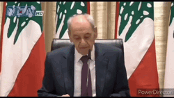 Lebanon Speaker Nabih Berri Talking