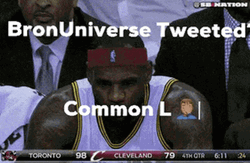 Lebron Crying Blank Stare GIF