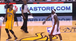Lebron James George Paul Respect Handshake GIF