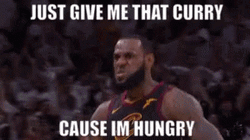 LeBron James Give Me That Curry GIF