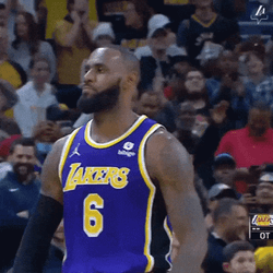Lebron Missing Dunk Screams Facing Crowd GIF