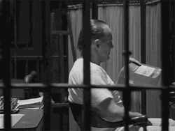 Lecter Turning On Silence Of The Lambs GIF