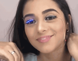 LED Fake Eyelashes GIF