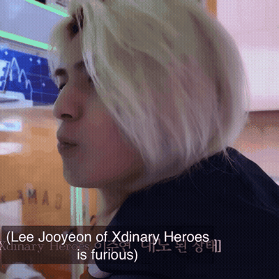 Lee Jooyeon Xdinary Heroes Furious Screenshot GIF