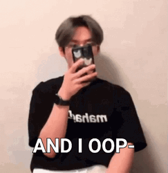 Lee Know Oop Reaction On His Viral Video GIF