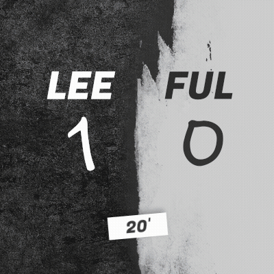 Leeds United (1) Vs. Fulham F.C. (0) First Half GIF