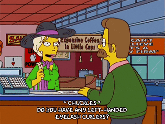 Left Handed Shop Of Ned Flanders GIF