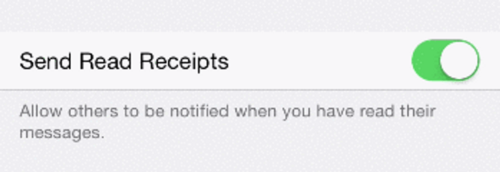 Left On Read Iphone Send Read Receipts GIF