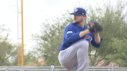 Lefty Guy Throws Pitch GIF